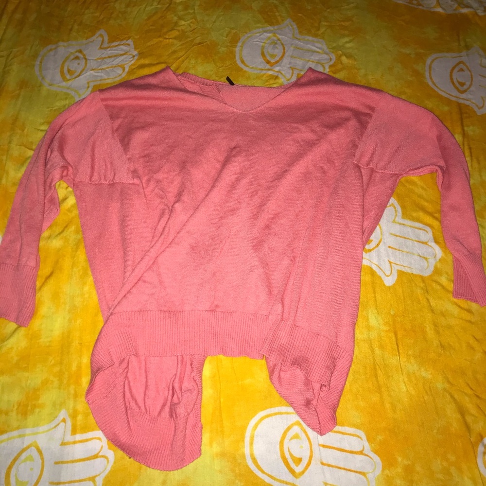 Pink Open Back shirt - Picture 4 of 4